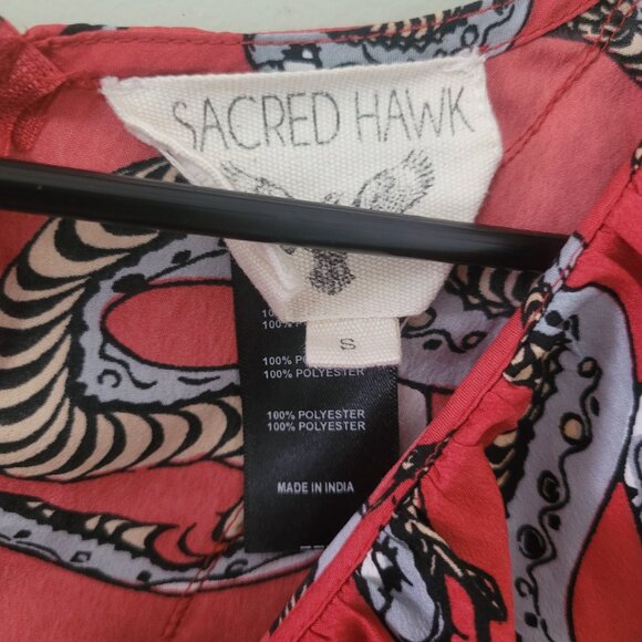 Sacred Hawk Snake Dress Size S - Picture 4 of 5